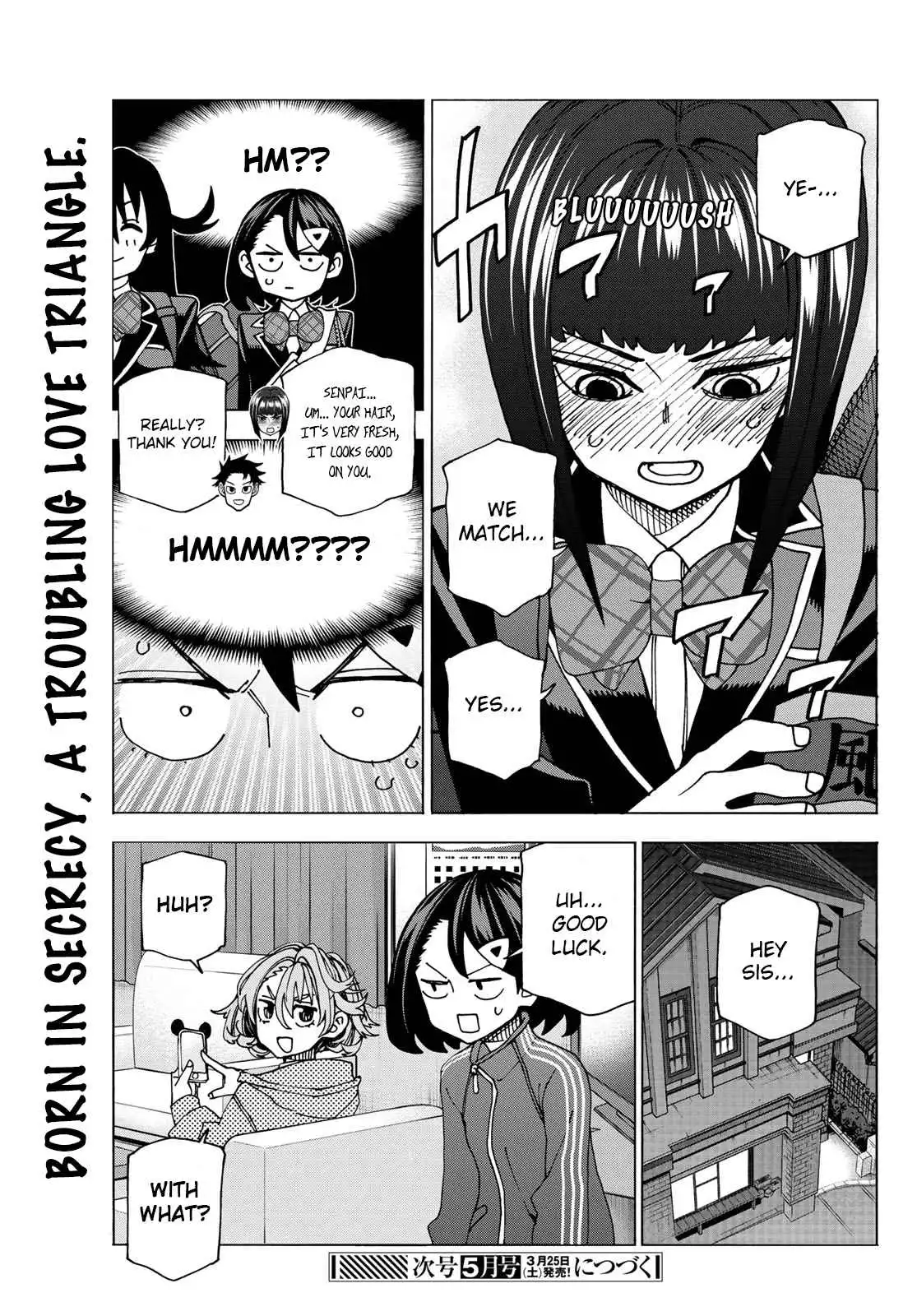 The Story Between a Dumb Prefect and a High School Girl with an Inappropriate Skirt Lengt Chapter 57 17